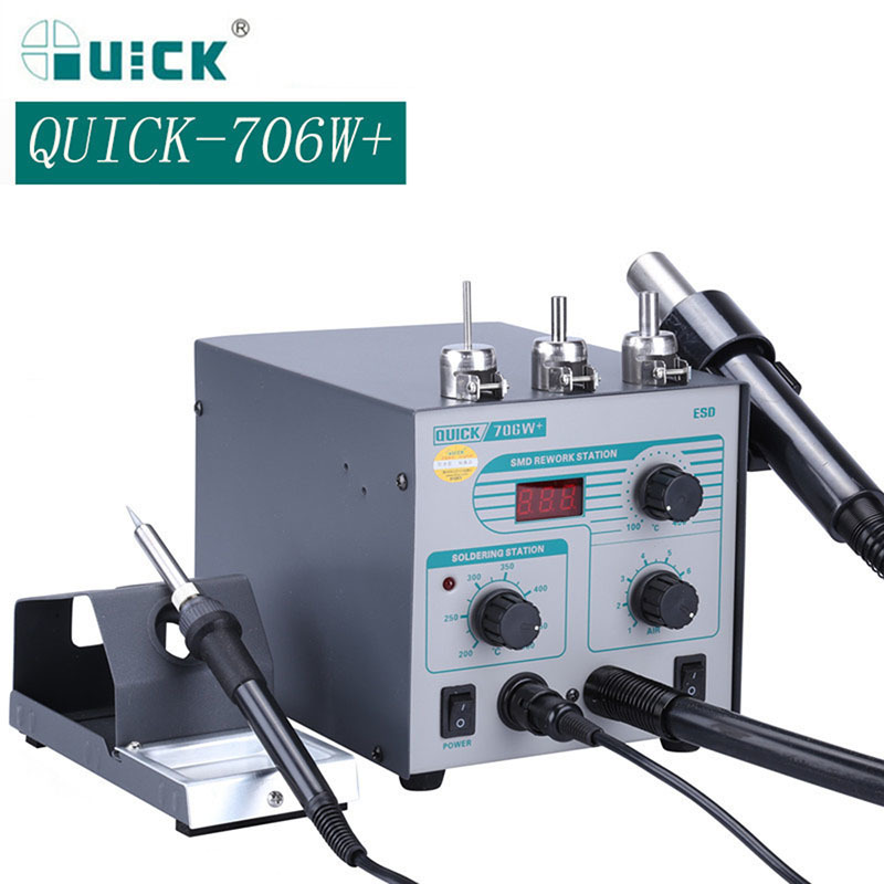 Soldering station Quick 706w+ (Transport screw) - My, Soldering Station, Instructions