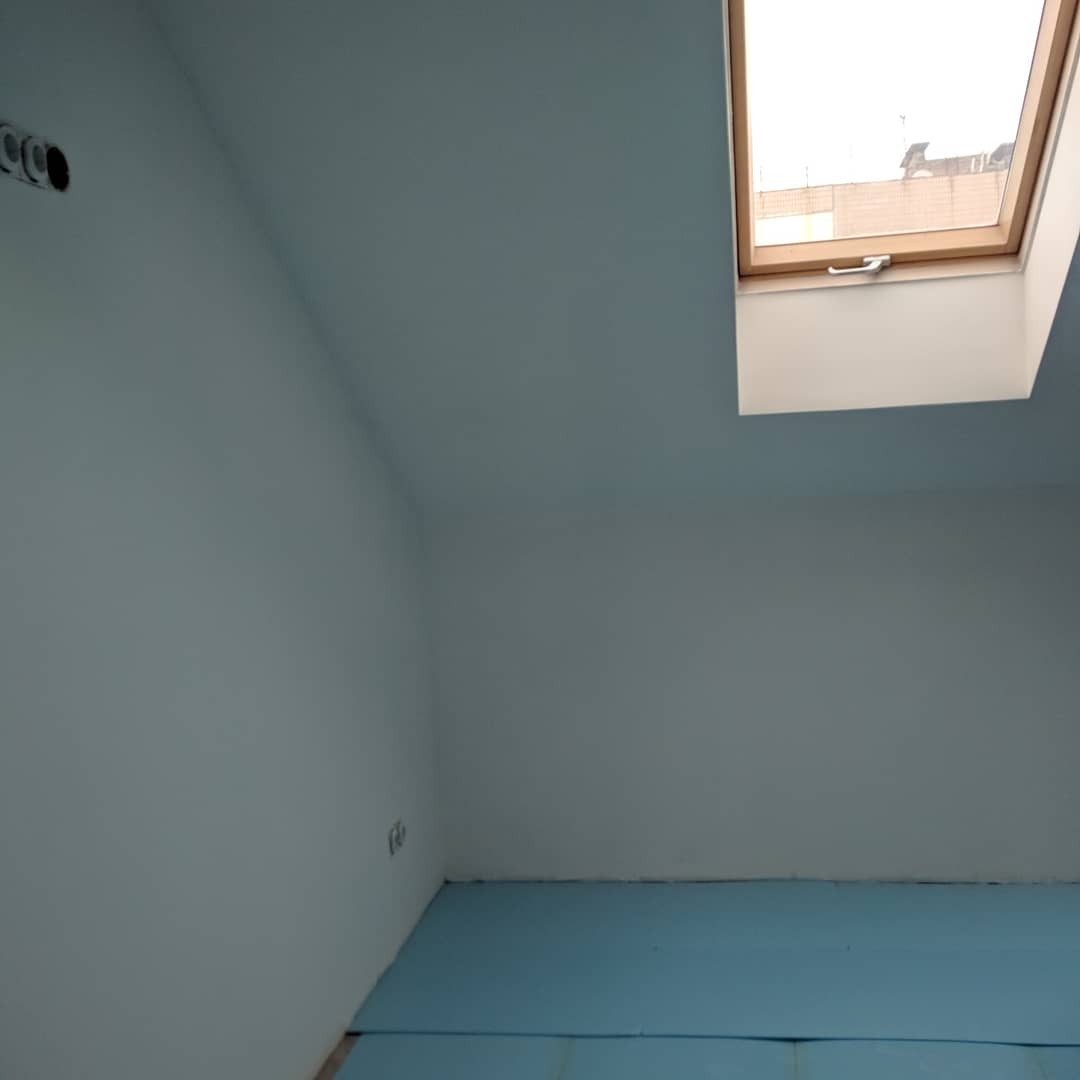 Attic apartment. Post 16 - My, Attic, Repair, Apartment, Longpost, Repair of apartments, Warm floor, Bath, Video