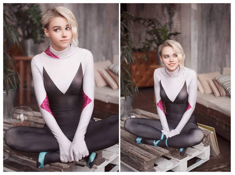 hey - Gwen Stacy, Cosplay, Beautiful girl, Sasha Holland, Longpost