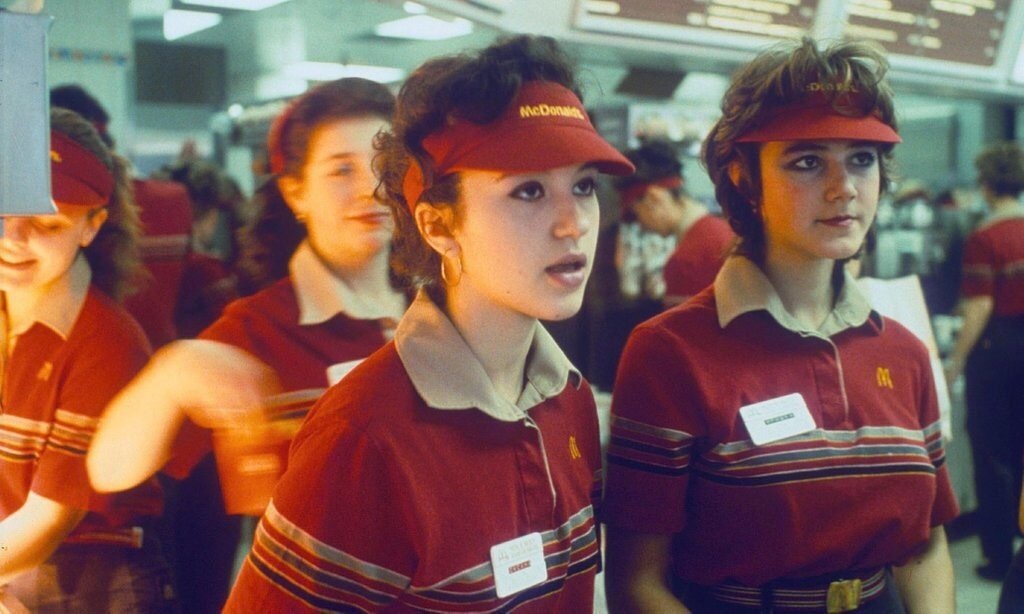 Employees of the first McDonald's in Moscow, 1990 - Moscow, Retro, 90th, McDonald's, Free cash desk