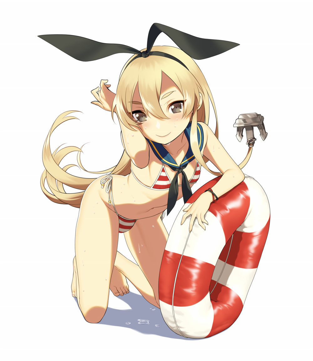 Shimakaze-kun - NSFW, Its a trap!, Anime art, Anime, Kantai collection, Shimakaze, 