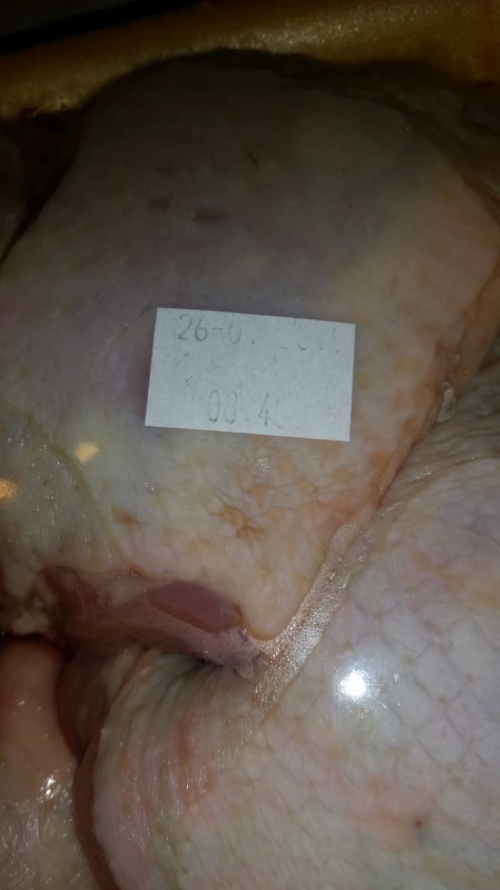 Another rotten chicken or take a closer look at the packaging! - My, Hypermarket Tape, Rospotrebnadzor, Hen, Moldy stuff, Deception, Negative, Longpost