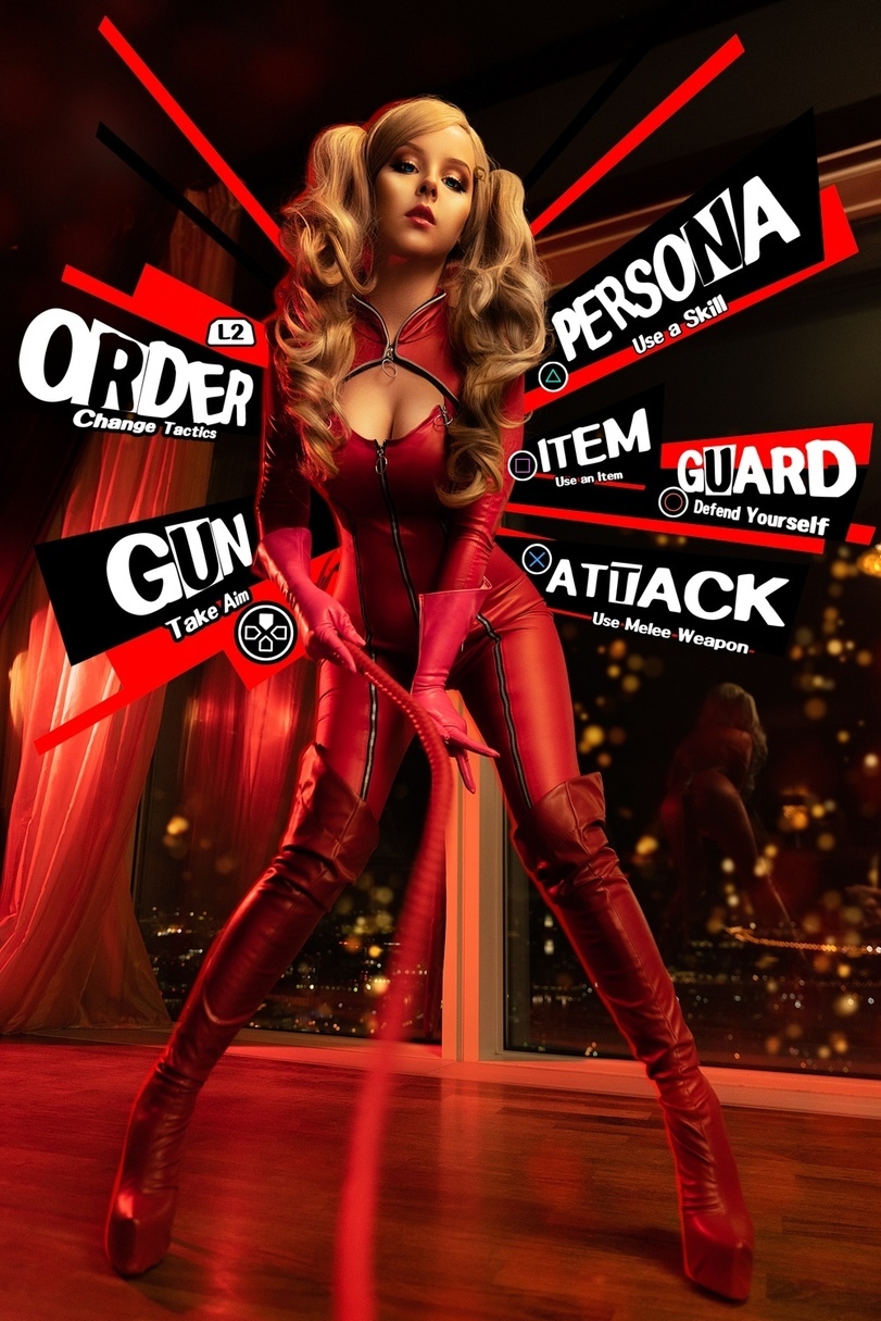 Ann Takamaki (Persona 5) [Disharmonica] - NSFW, Ann takamaki, Persona 5, Boobs, Cosplay, Disharmonica, Longpost