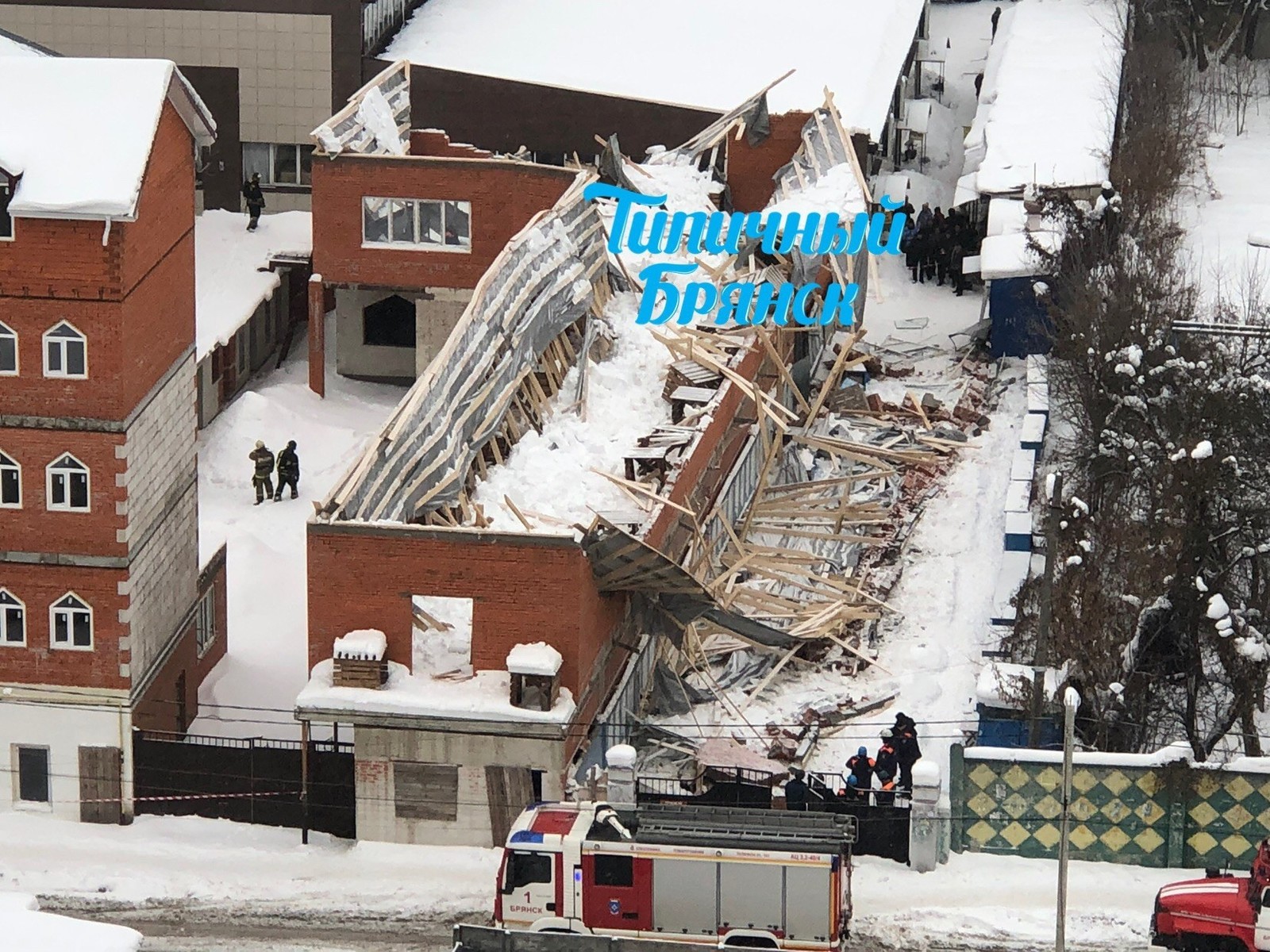 In Bryansk, an illegally constructed building collapsed in the city center - Bryansk, Samostroy, Mess, Longpost