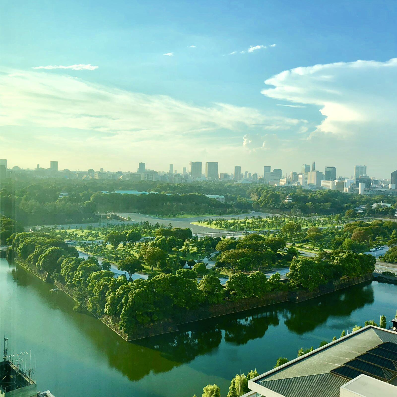 Tokyo looks like another world. - Tokyo, Town, Japan, The park, Another world, The photo