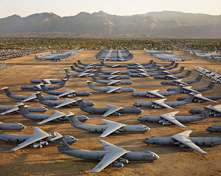 Davis-Monten Air Base. Junkyard or reserve? - My, Airplane, Arizona, Davis-Montaigne, Longpost