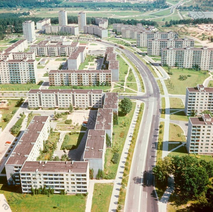 Lazdinai: a city for people - Vilnius, the USSR, Historical photo, Longpost