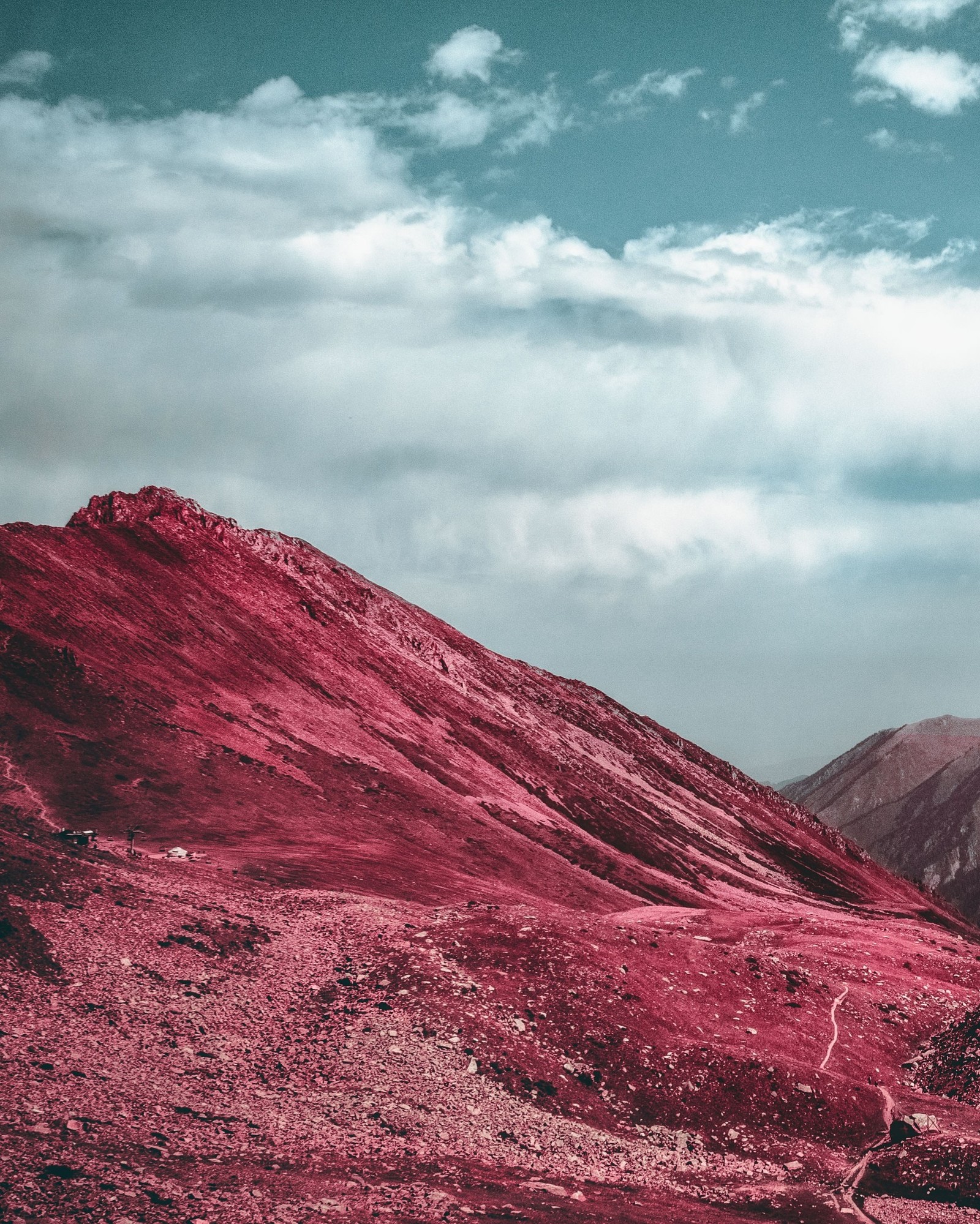 Martian Chimbulak. Almaty - My, Travels, The mountains, Nature, beauty of nature, Photoshop master, Longpost