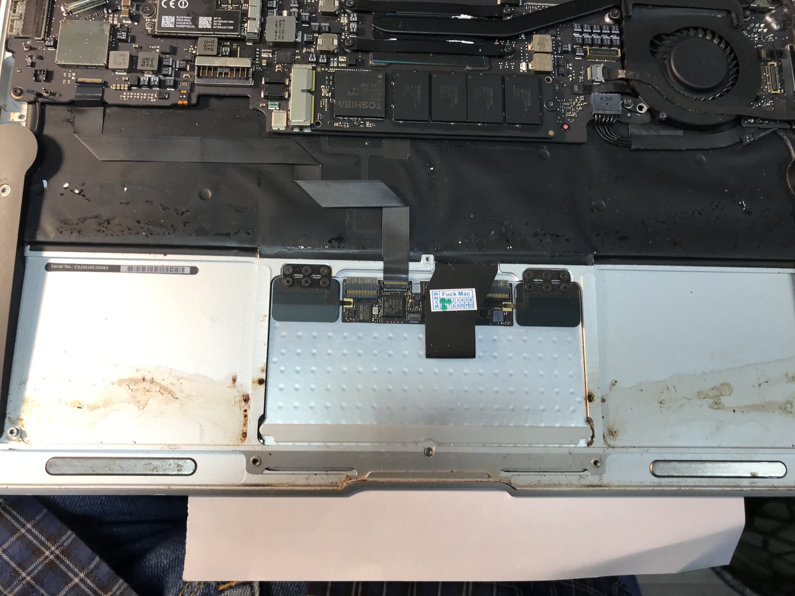 Poor little air 11 2014. - My, Rukozhop, Macbook, Repair of equipment, Longpost