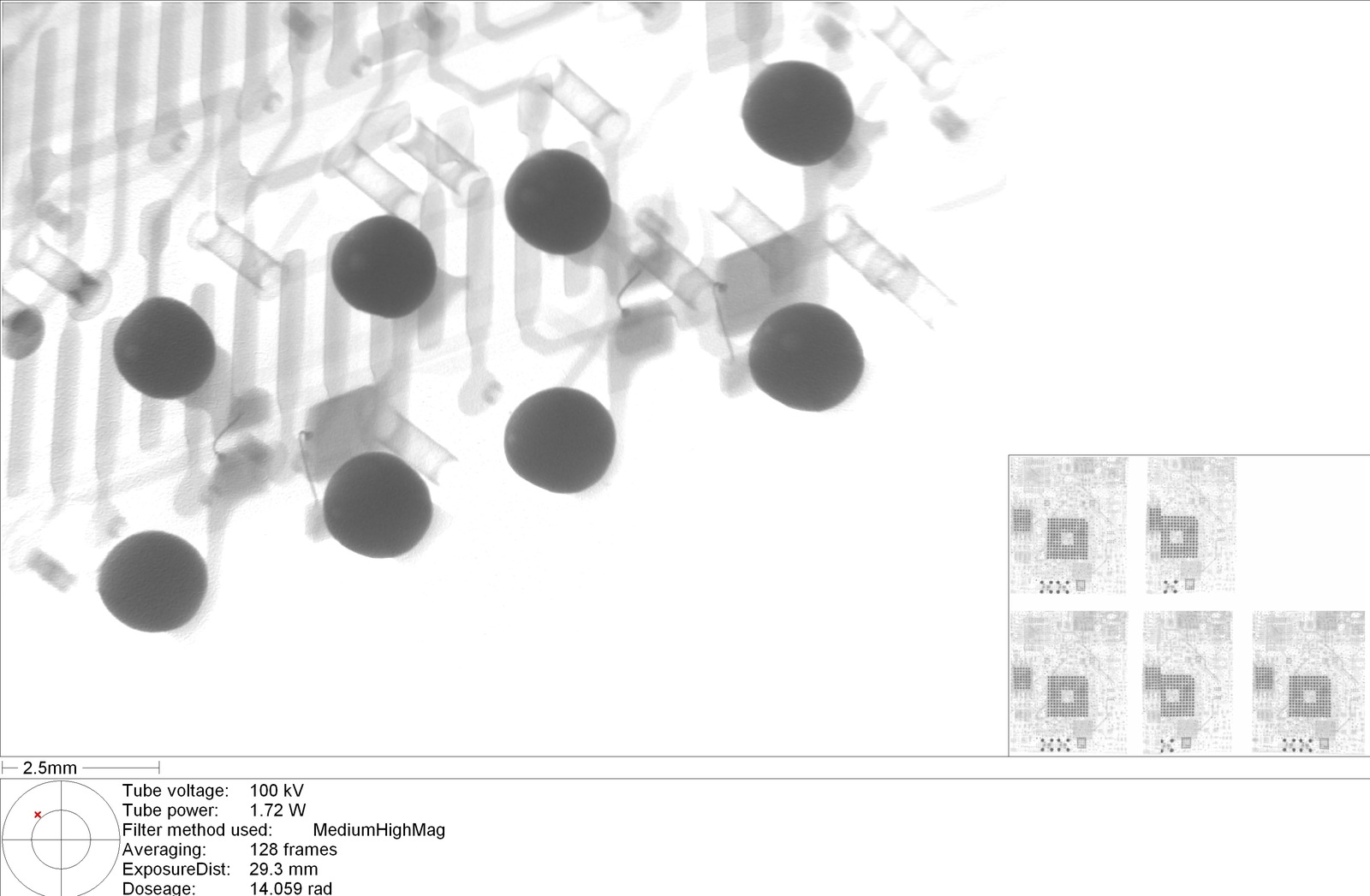 X-ray of BGA and QFN chips on Dage XD7500 setup - My, X-ray, Bga, Soldering, Smd, Longpost, Smd-Technology