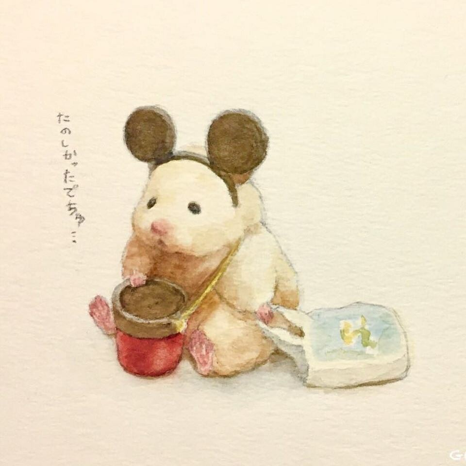 Hamsters - Hamster, Drawing, Longpost