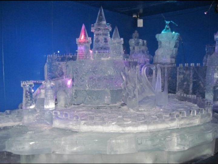 ice sculptures - My, Ice sculpture, Veliky Ustyug, Longpost