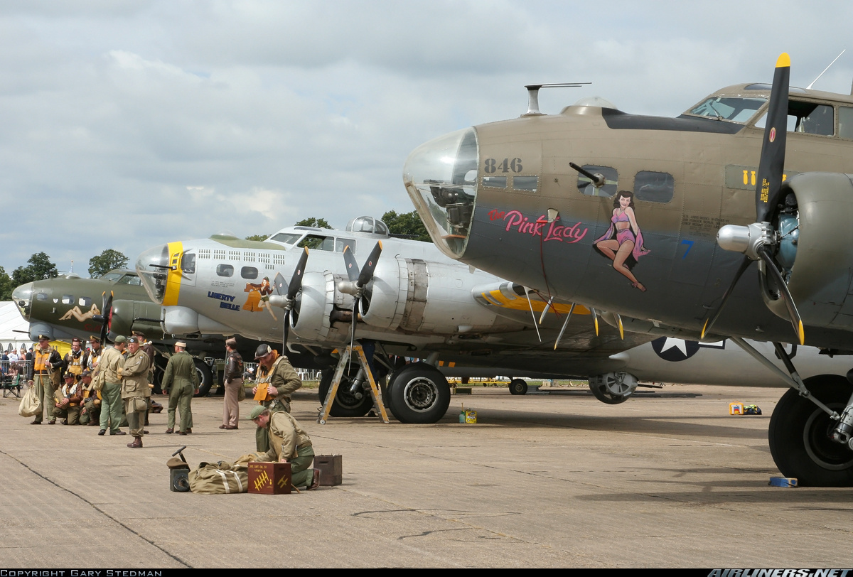 B-17G. Летающая крепость на десять парней. | Пикабу