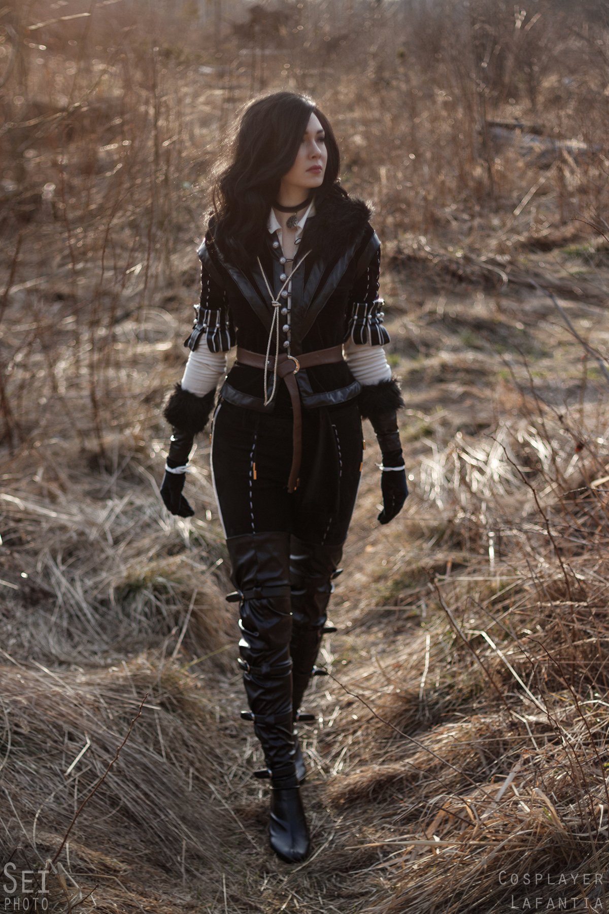 Yennefer from Vengerberg - My, Russian cosplay, Witcher, Yennefer, Games, Longpost, Cosplay, Video