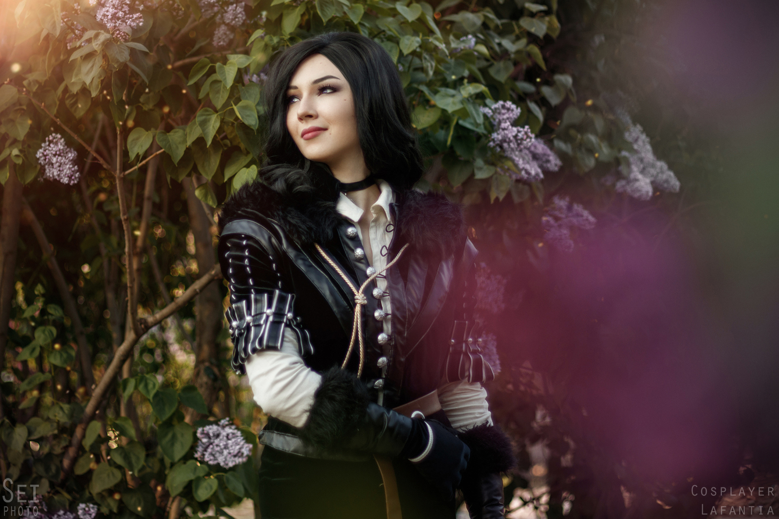 Yennefer from Vengerberg - My, Russian cosplay, Witcher, Yennefer, Games, Longpost, Cosplay, Video