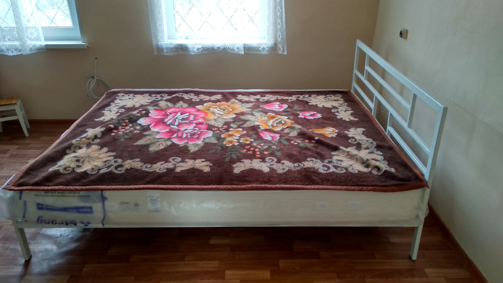 Bed for giving - My, Dacha, Furniture, First long post, GIF, Longpost