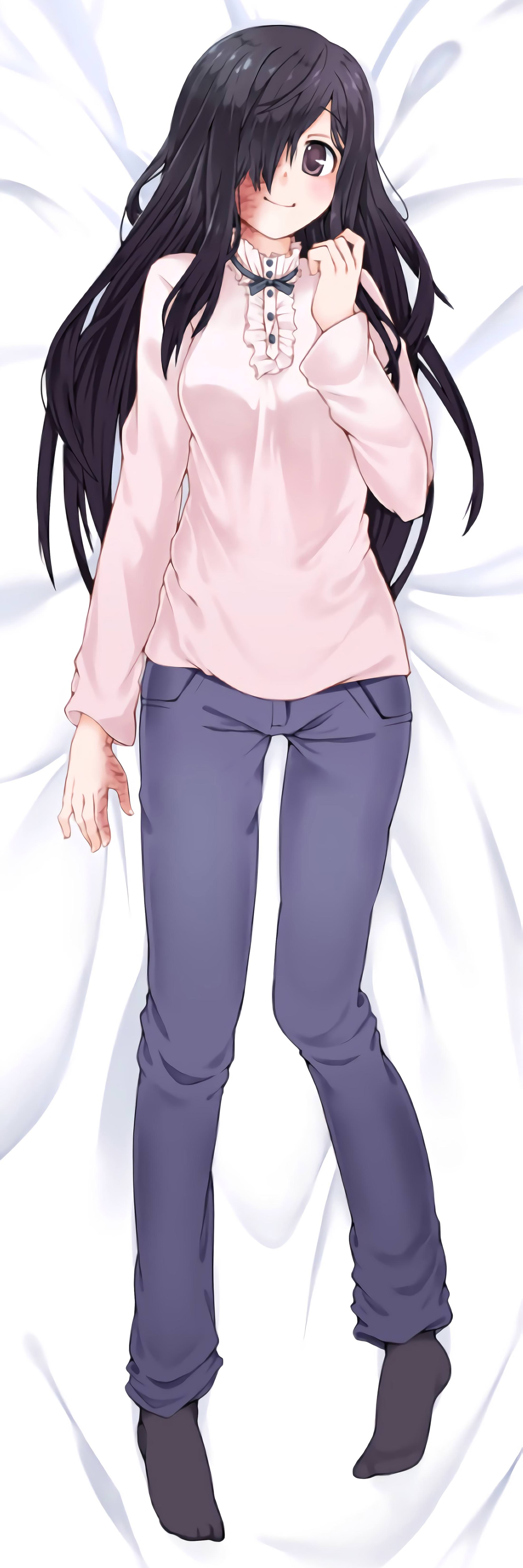 Hanako - Hanako ikezawa, Anime art, Katawa shoujo, Anime, Visual novel, Not anime, Dakimakura, Art, Longpost