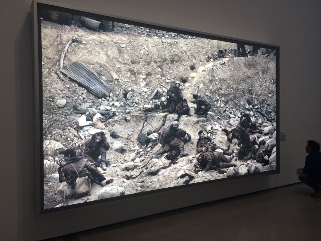 Jeff Wall "Dead Troops Talk" [18+] Пикабу
