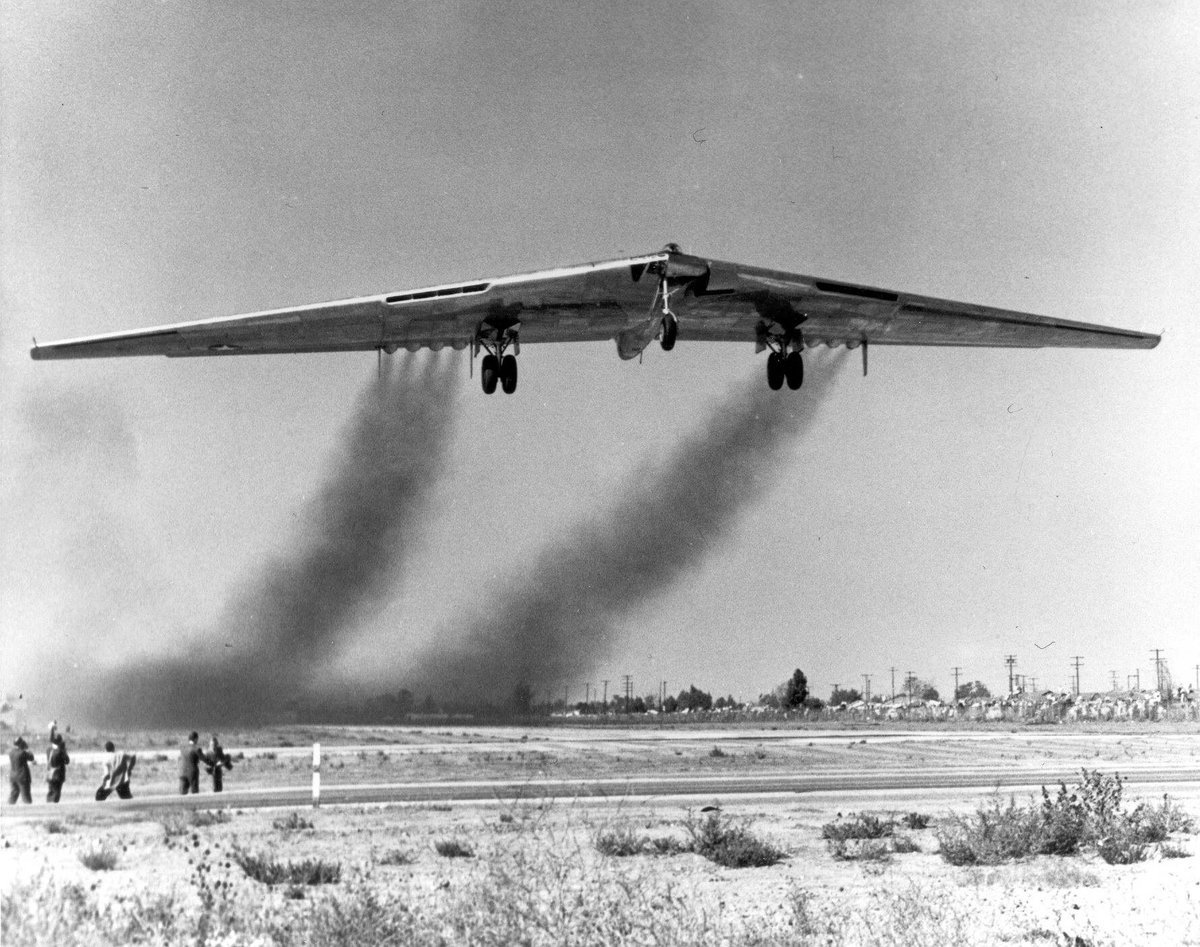 Northrop XB-35. Aircraft ahead of its time. - Airplane, Flying Wing, , Longpost