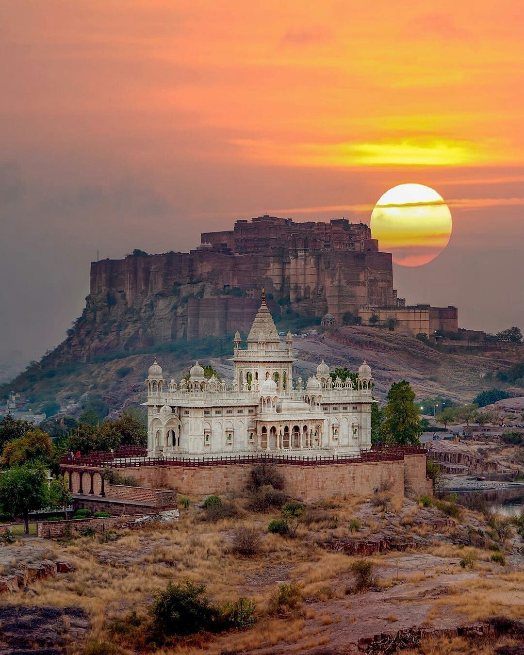 Mehrangarh Fort, Jodhpur, India. - India, Fort, Fortress, The photo