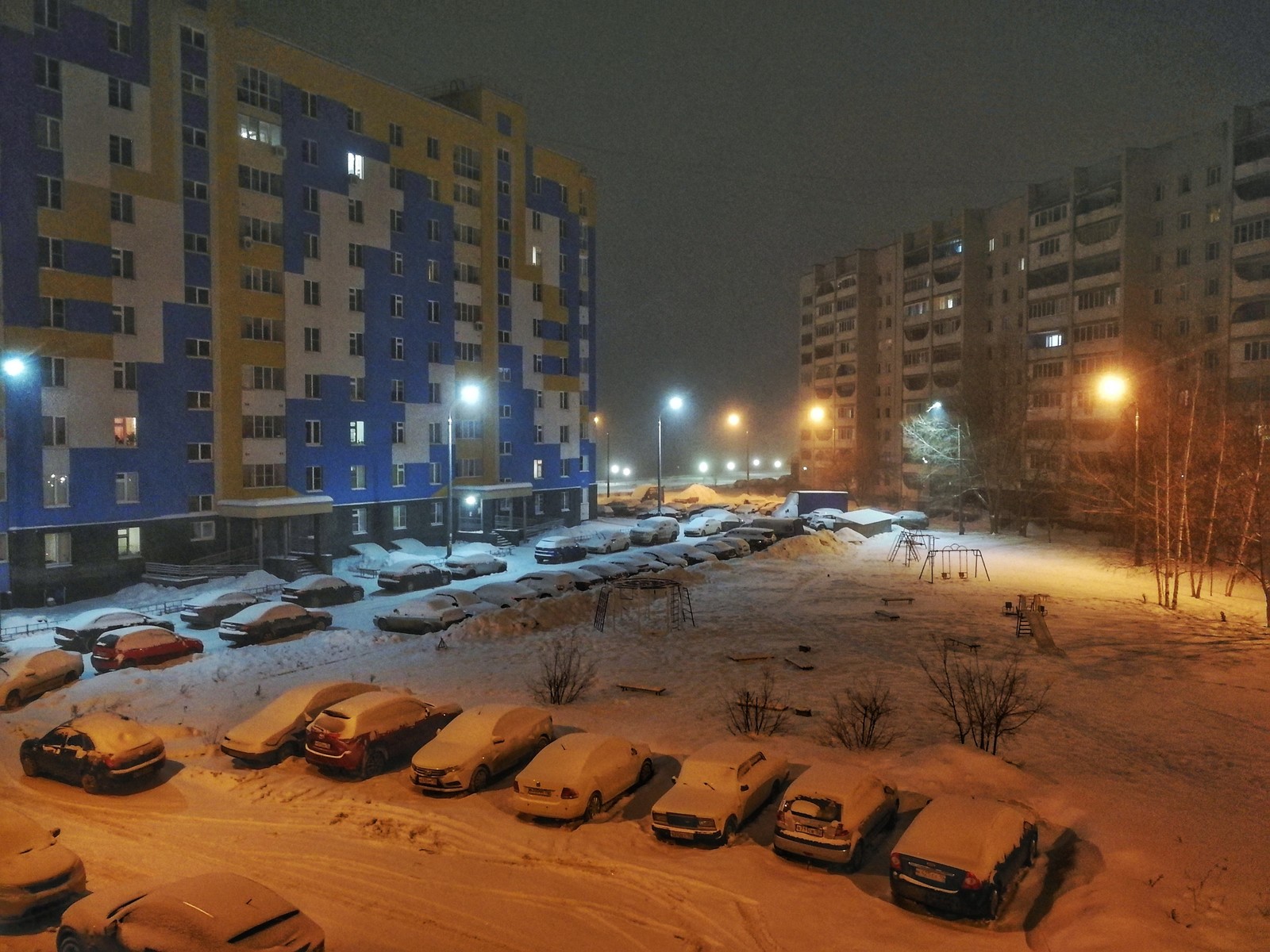 quiet courtyard - My, Dzerzhinsk, The photo, Huawei mate 9, Longpost