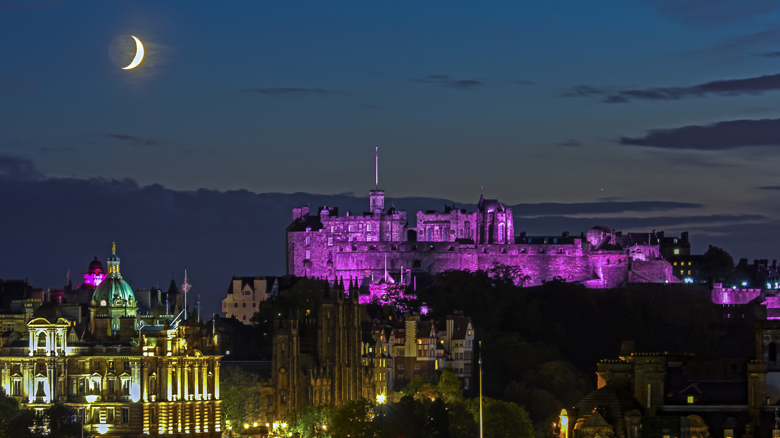 Edinburgh. - My, The photo, Edinburgh, Scotland, HDR, Canon, Lock