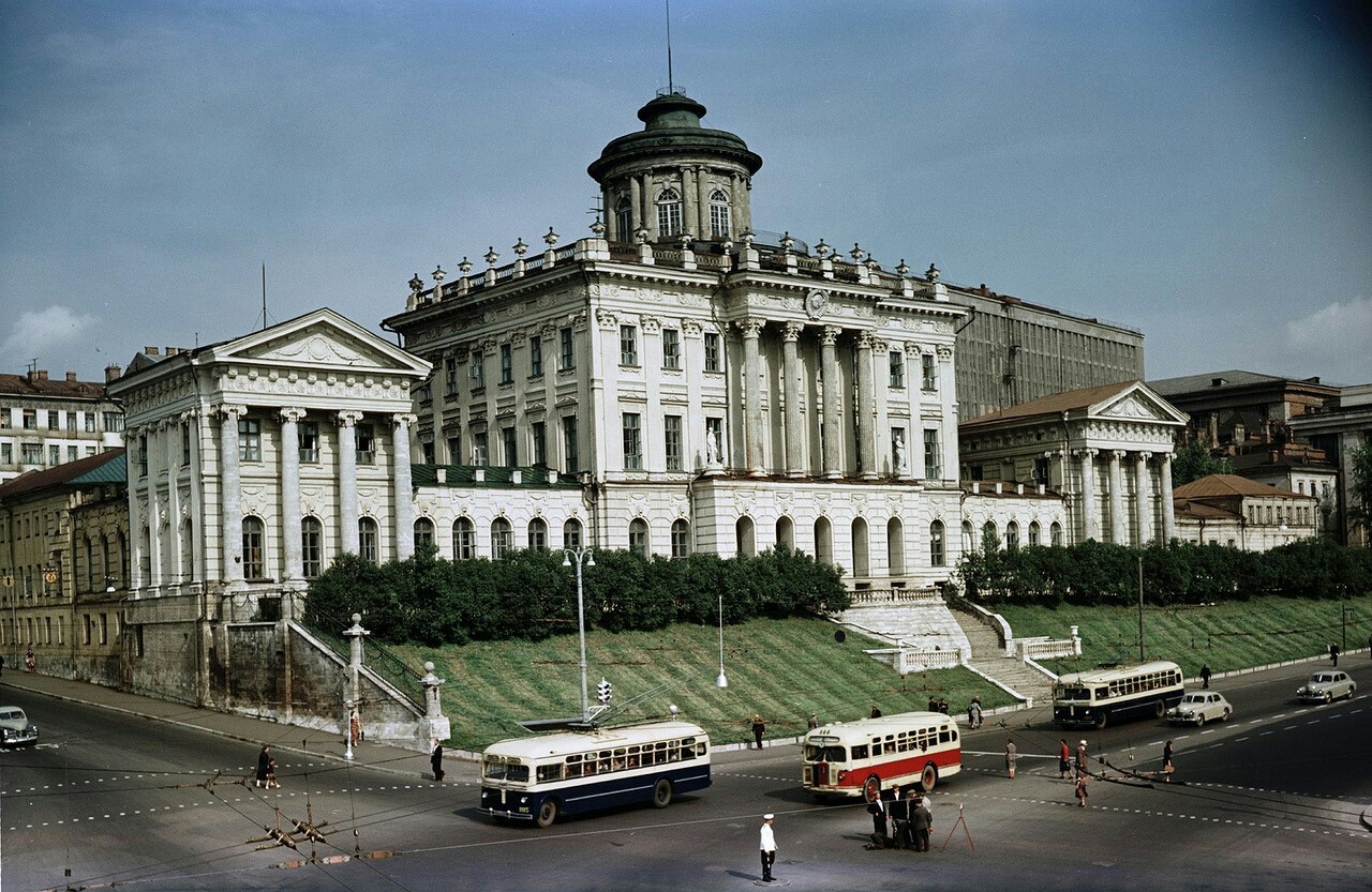 Moscow 50s - Moscow, the USSR, Historical photo, 50th, Longpost