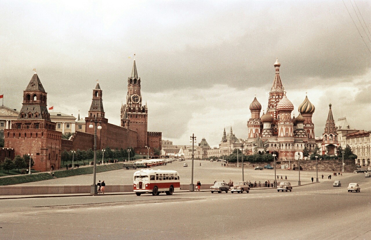 Moscow 50s - Moscow, the USSR, Historical photo, 50th, Longpost