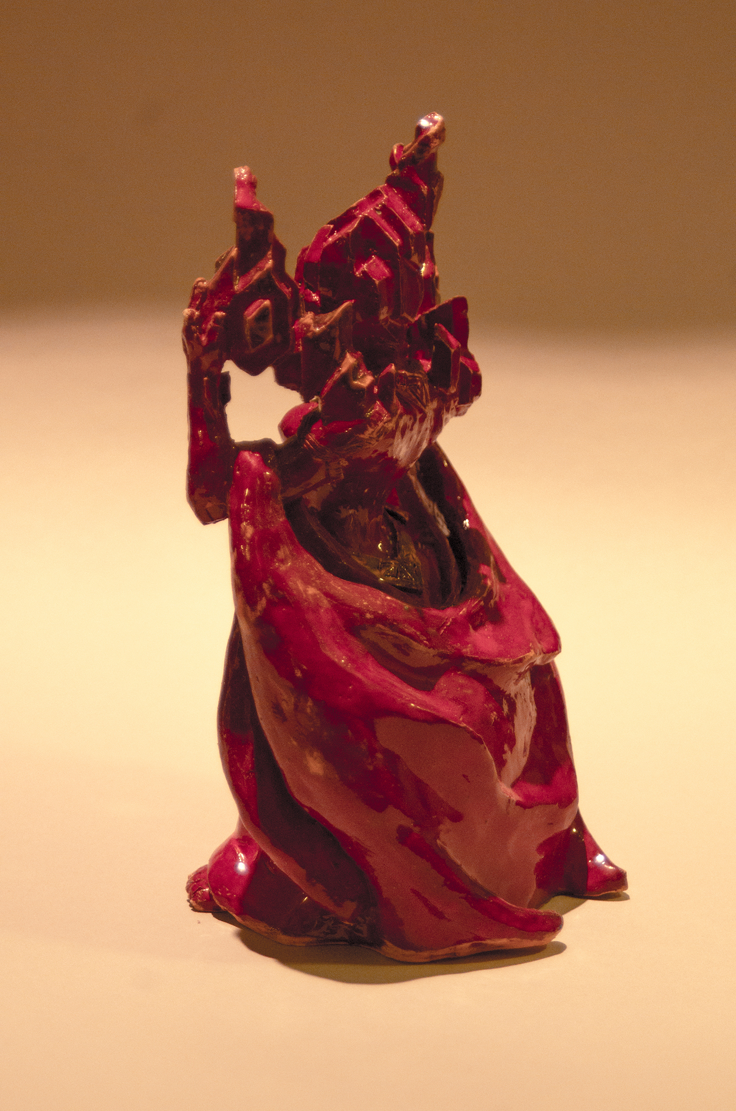 Princess Gladelynn (ceramic) - My, Sculpture, Figurine, With your own hands, Ceramics, Gnomes, Princess, , Attempt at writing, Longpost, Figurines