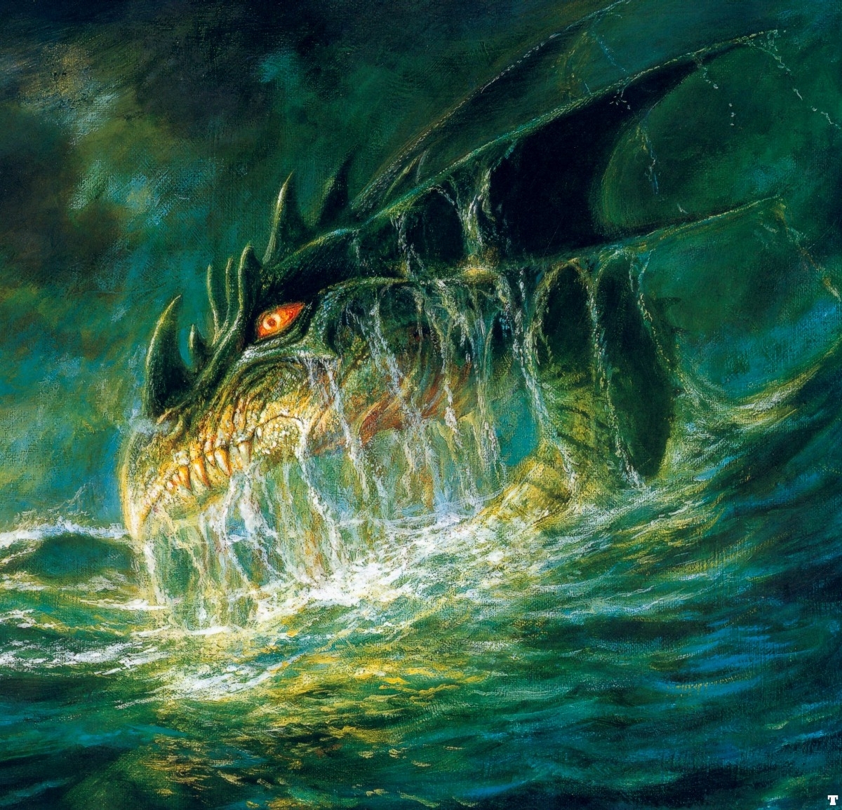 Работы художника Bob Eggleton - Bob Eggleton, Художник, Фантастика, Фэнтези, Рисунок, Арт, Длиннопост, Подборка