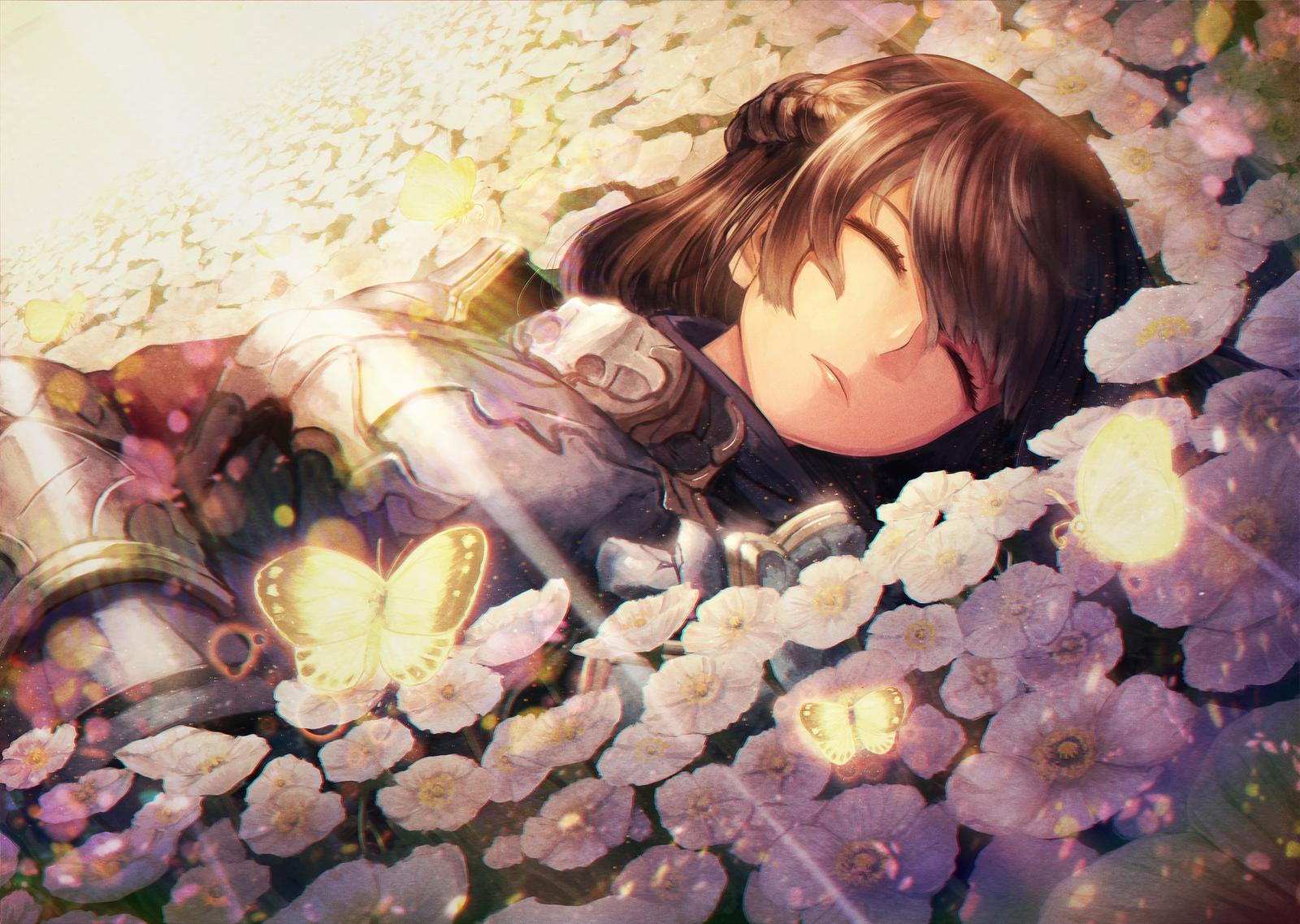 Relaxation - Anime art, Anime, Anime original, Kuroi susumu