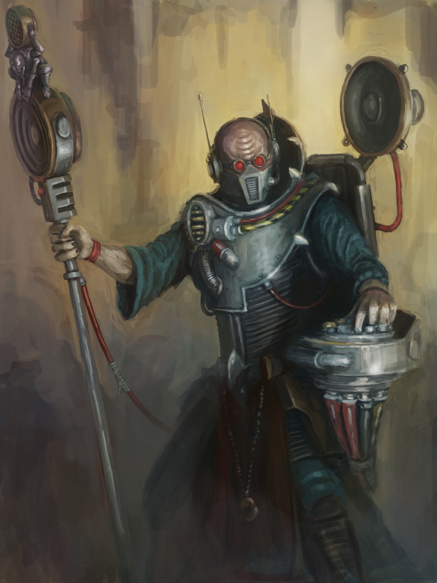 New art from the new genestealer cult codex. - Warhammer 40k, Genocult, Games Workshop, Longpost, Wh Art