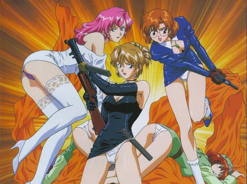 Подборка по аниме Агент Айка [1997] - NSFW, Agent Aika, Anime Art, Echhi, Этти, Подборка, Длиннопост