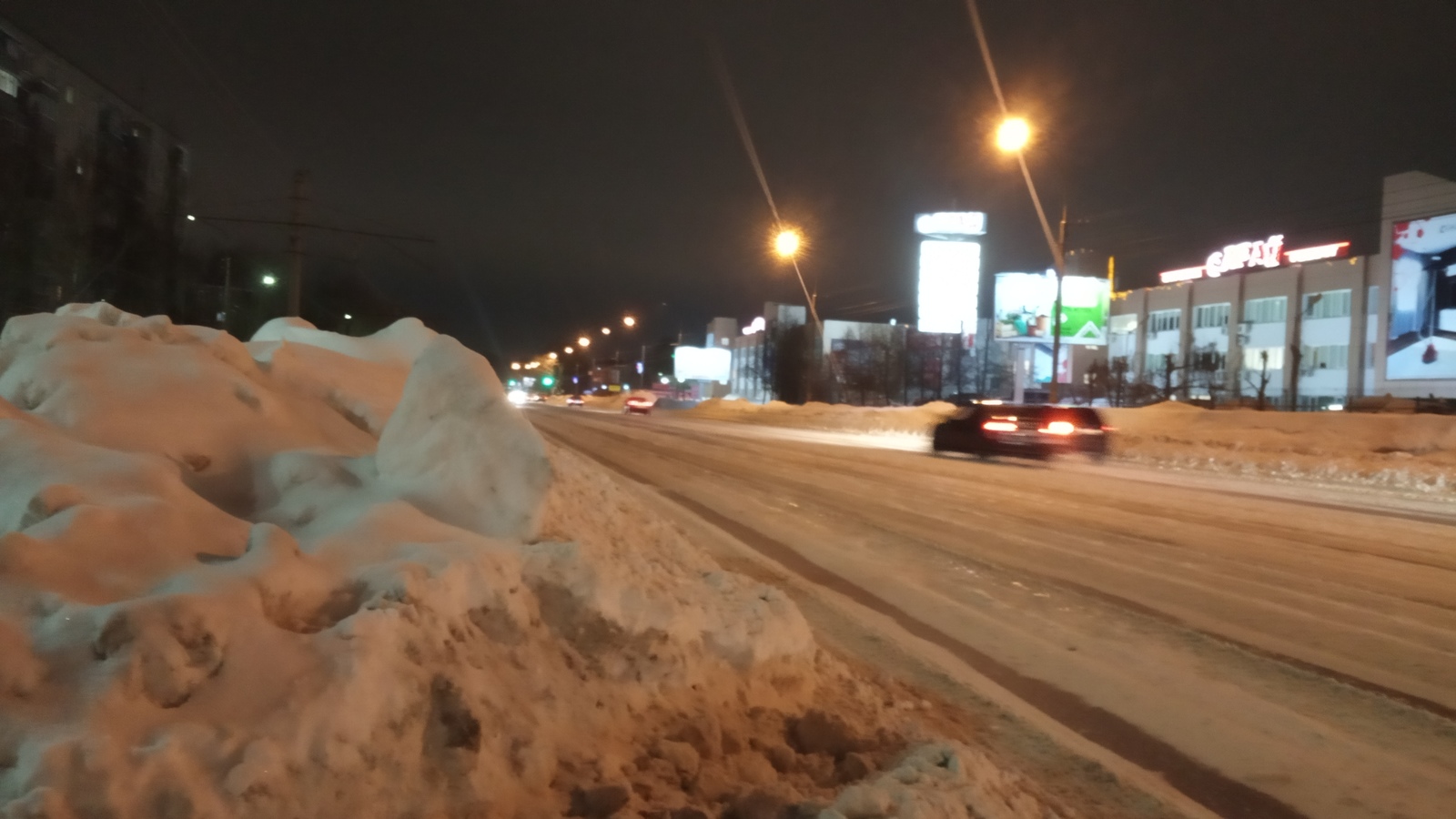 Snow removal in Ulyanovsk - Ulyanovsk, Sergey Morozov, Snow, Snow removal, Cleaning, Russian roads, Road, Regions, Video, Longpost