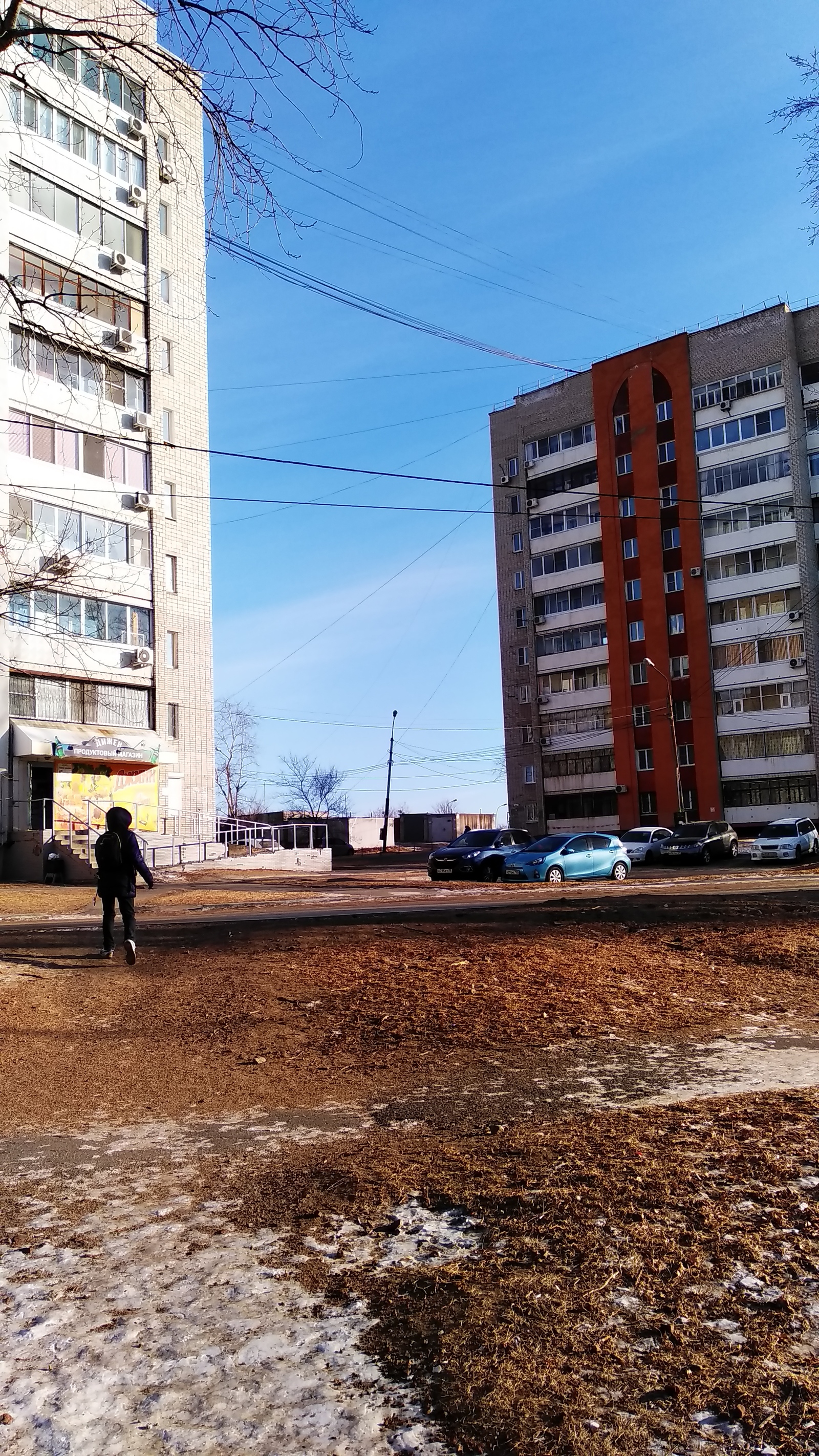 February, Khabarovsk. - My, Khabarovsk, Snow, February, Weather, Longpost