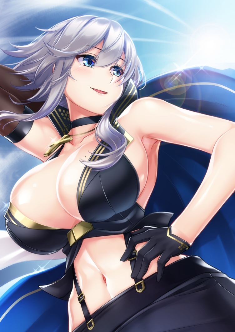 Washington - Azur lane, Washington, Boobs, Etty, Anime art, Anime, Art