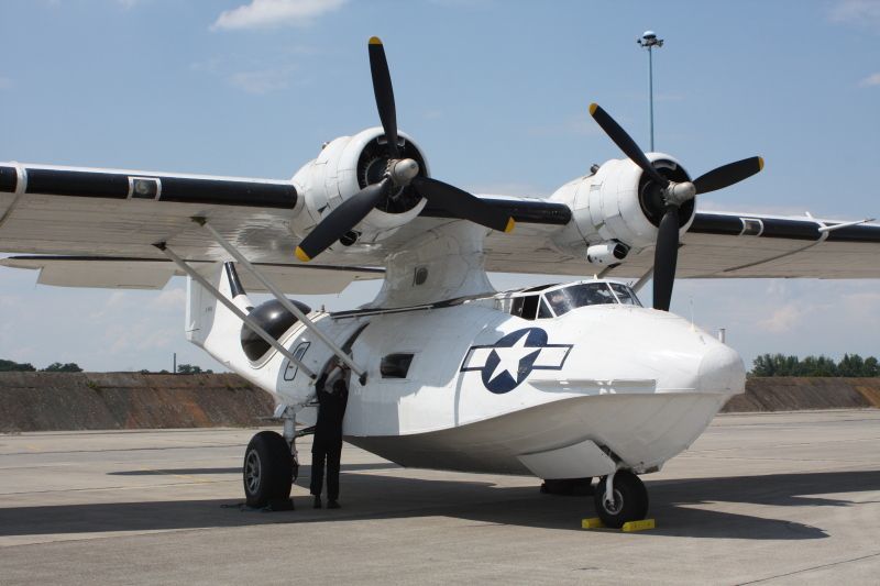 PBY-5A Catalina. Long-lived seaplane. - Airplane, Seaplane, Catalina, Longpost