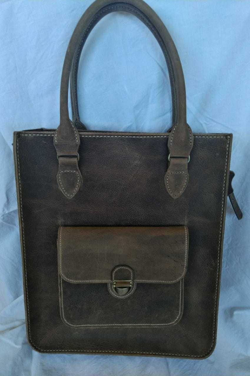 Women's leather bag - My, Lady's bag, Leather, Handmade, Longpost