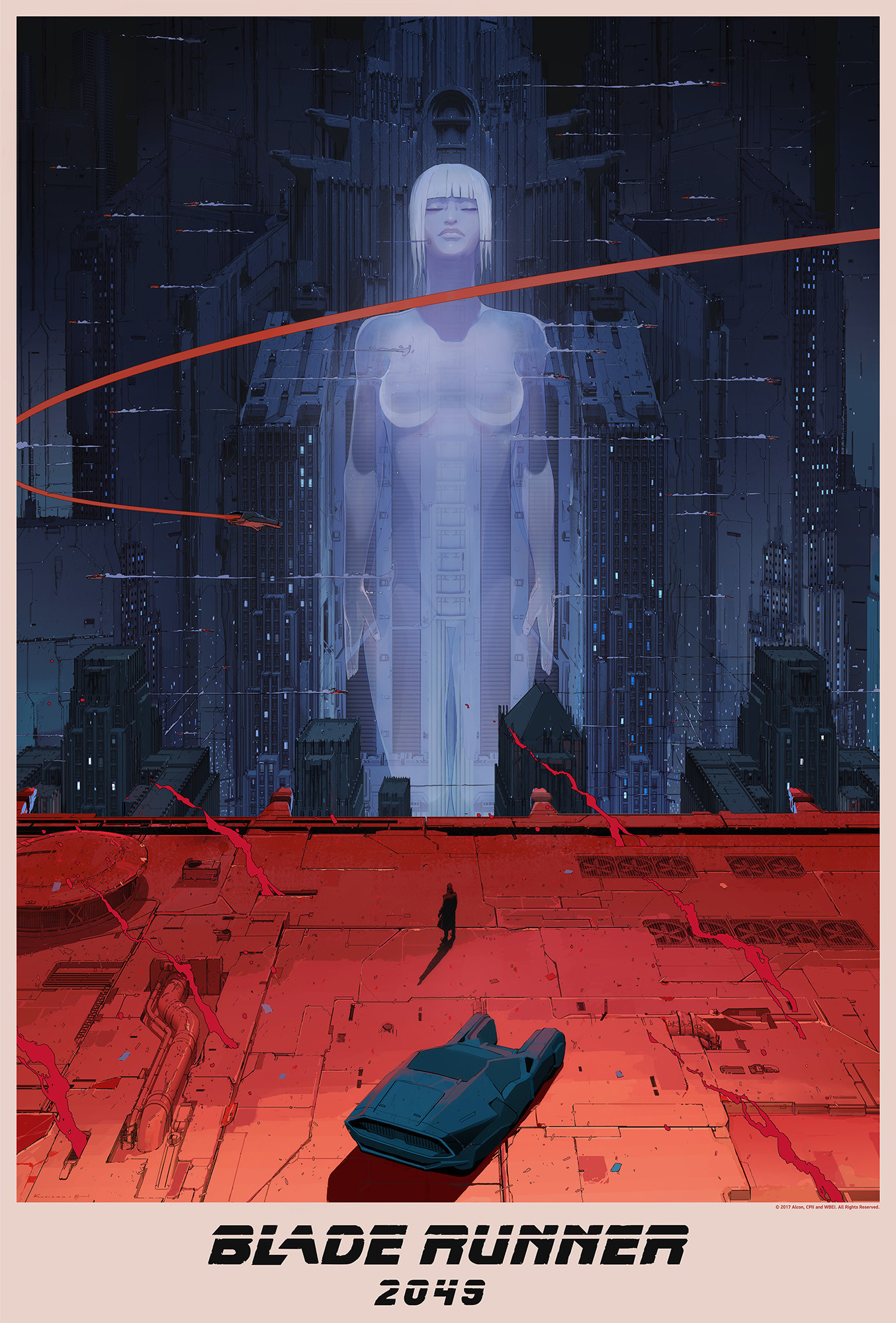 Blade Runner 2049 - Art, Poster, Blade Runner 2049, Maciej Kuciara