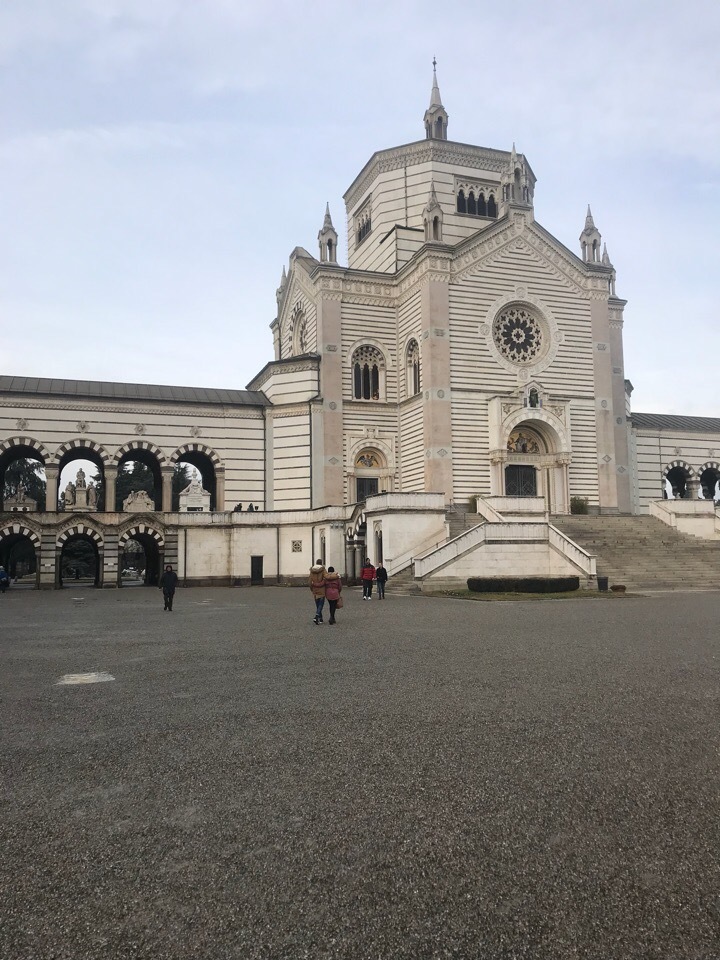 Cemetery in Milan | Cimitero Momumentale di Milano - My, Milan, Cemetery, , Longpost