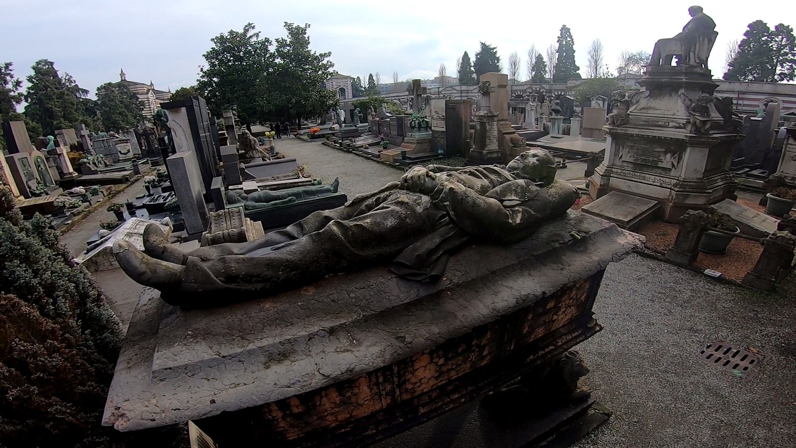 Cemetery in Milan | Cimitero Momumentale di Milano - My, Milan, Cemetery, , Longpost