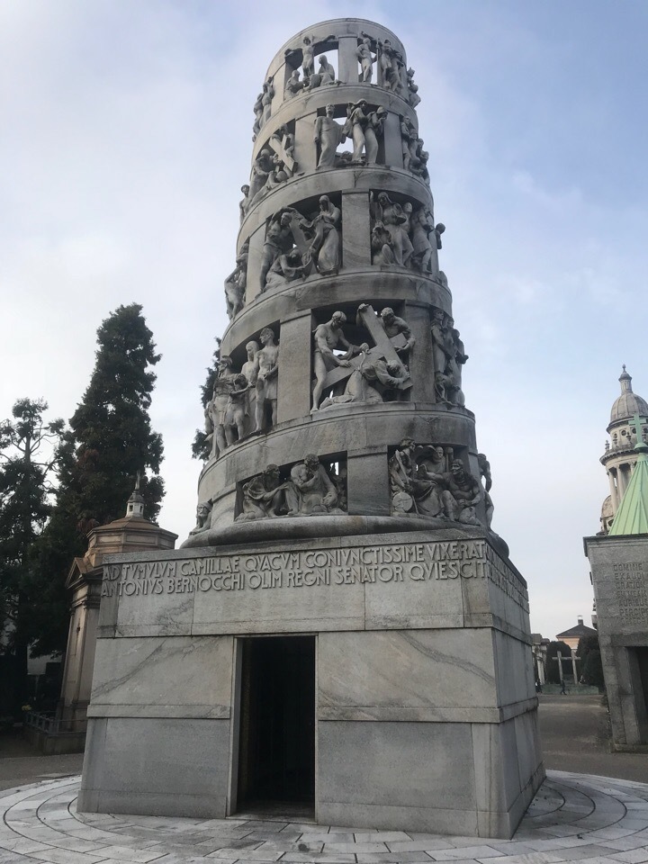 Cemetery in Milan | Cimitero Momumentale di Milano - My, Milan, Cemetery, , Longpost