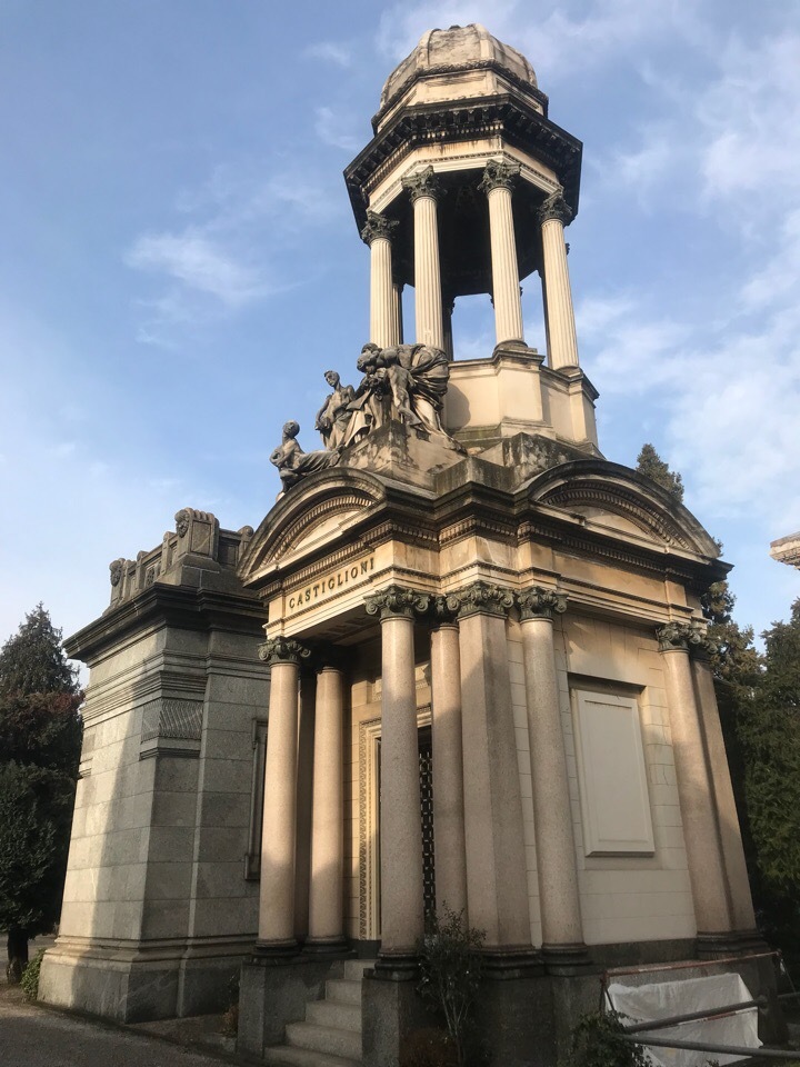 Cemetery in Milan | Cimitero Momumentale di Milano - My, Milan, Cemetery, , Longpost