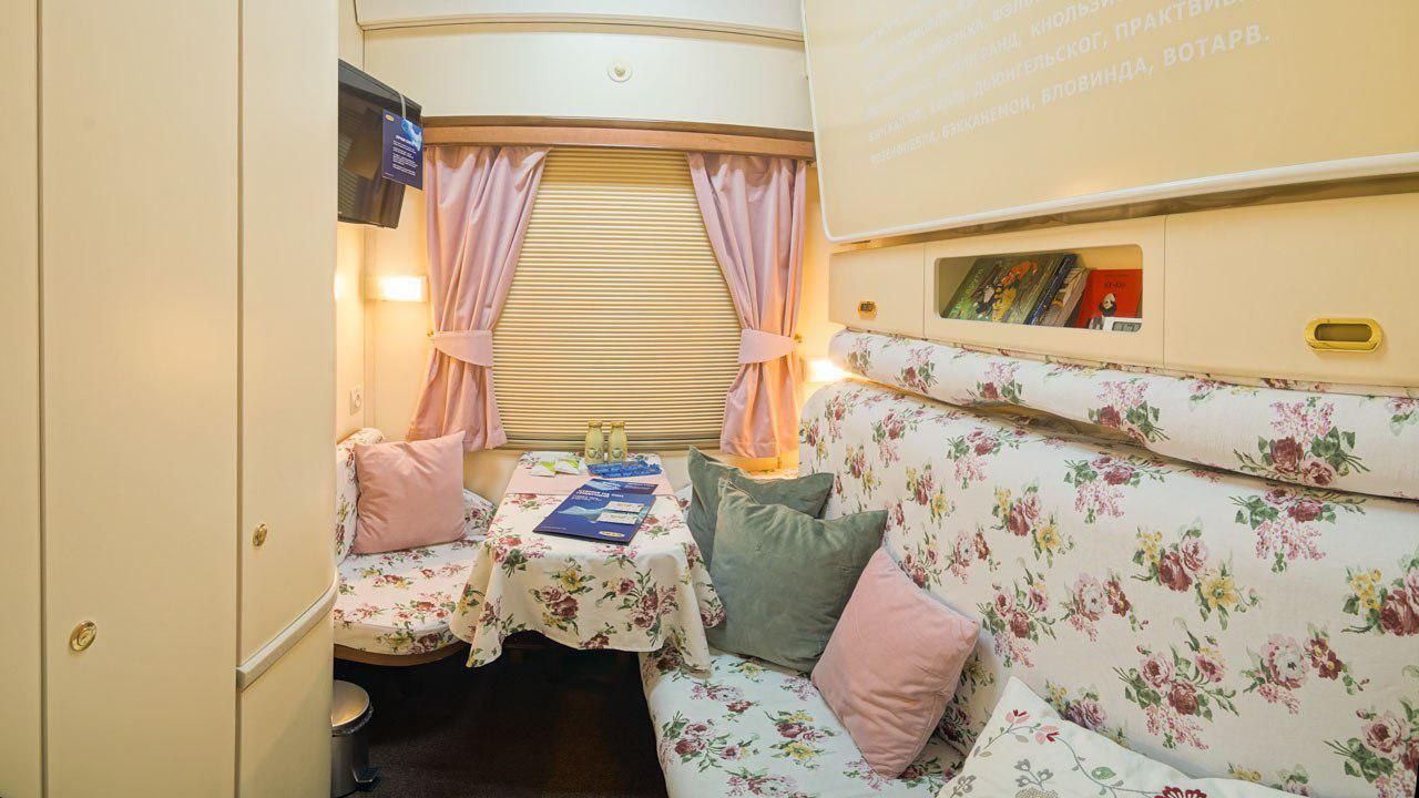 IKEA is launching a sleeping car on the Moscow-Peter train, which will run only from February 17 to March 6. - A train, IKEA, Dream