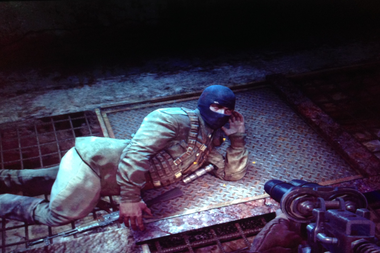 Lie down comfortably. - My, Metro: Last Light, Chillout, Screenshot