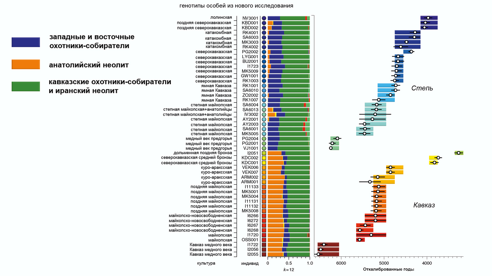 Генетическая история Кавказа (медный и бронзовый века) - Моё, Наука, Палеогенетика, История Кавказа, Кавказ, Видео, Инфографика, Бронзовый век, Длиннопост, Археология, ДНК