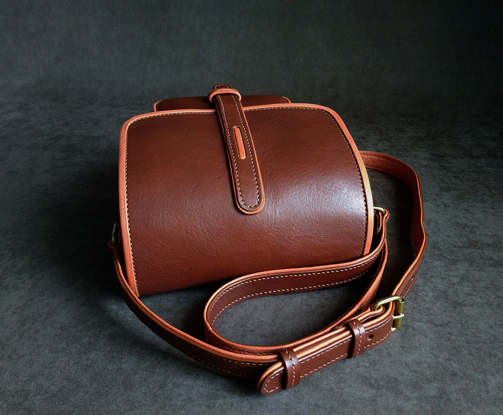 My leather work. Part 9 - My, , Сумка, Leather products, Handmade, Handmade, Longpost