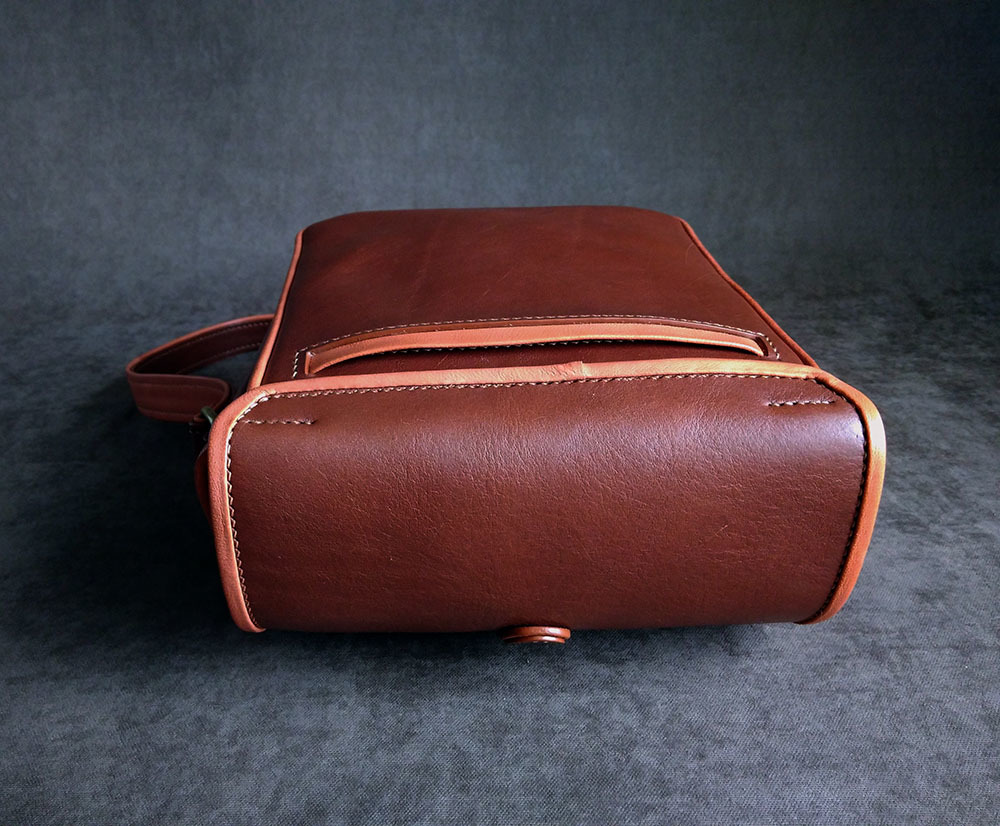 My leather work. Part 9 - My, , Сумка, Leather products, Handmade, Handmade, Longpost