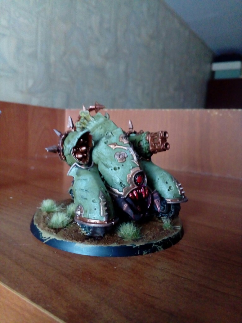 Myphitic Blight-Hauler - My, Warhammer 40k, Death guard, Wh miniatures, Hobby, Longpost