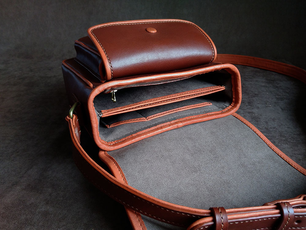 My leather work. Part 9 - My, , Сумка, Leather products, Handmade, Handmade, Longpost